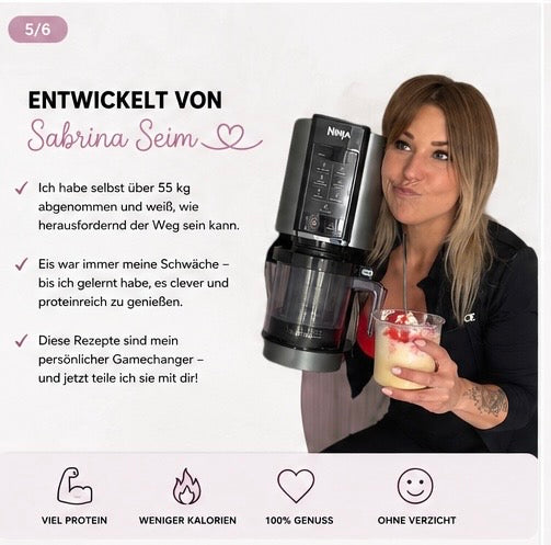 FIT & FROZEN  Kalorienarme High-Protein Eisrezepte für die Ninja Creami